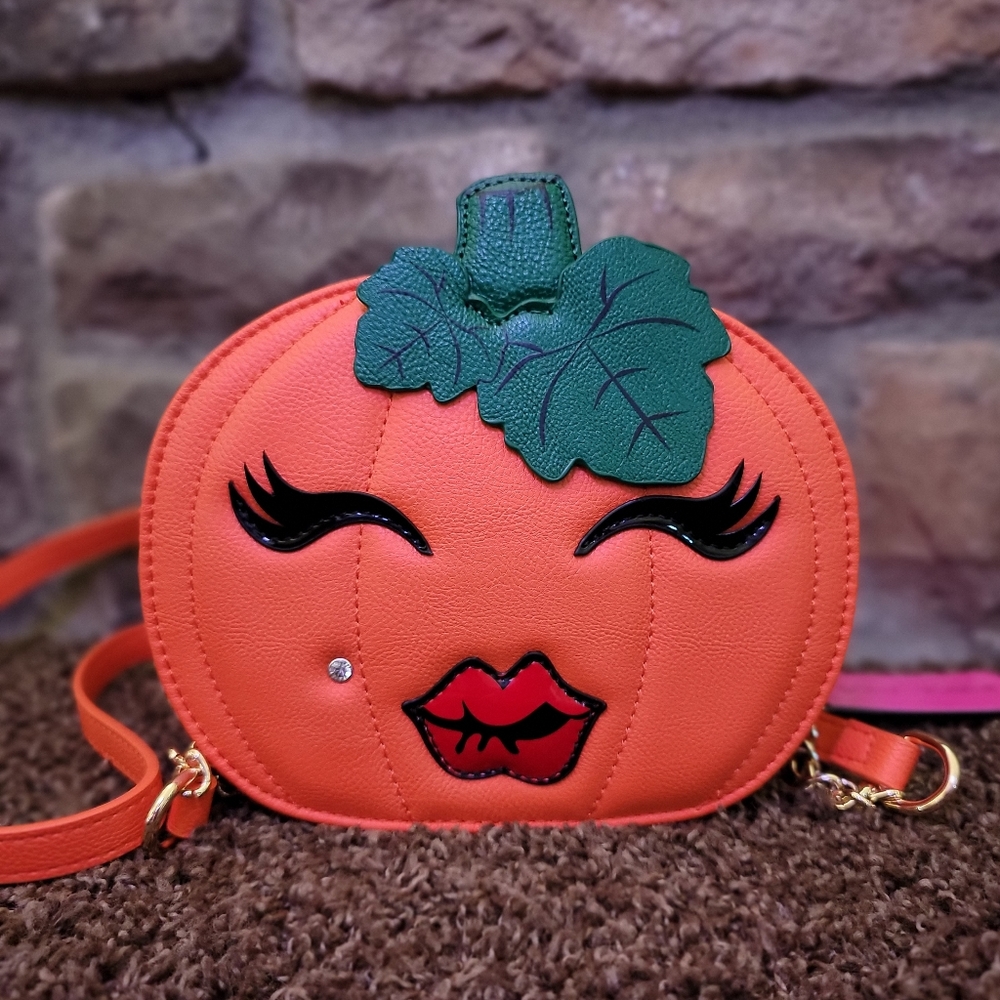 Betsey Johnson Pumpkin Purse